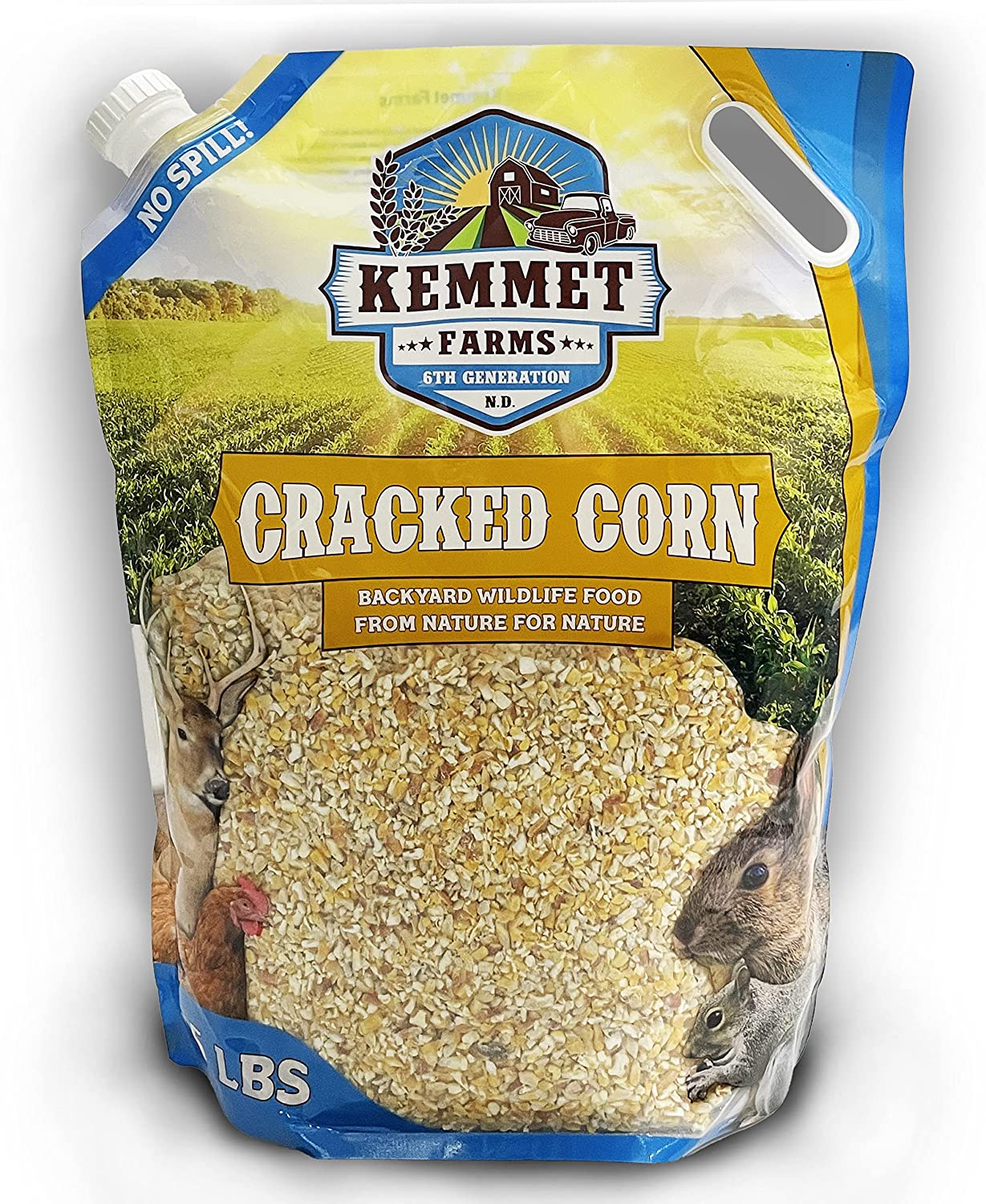 Cracked Corn Bird Feed – kemmetfarms